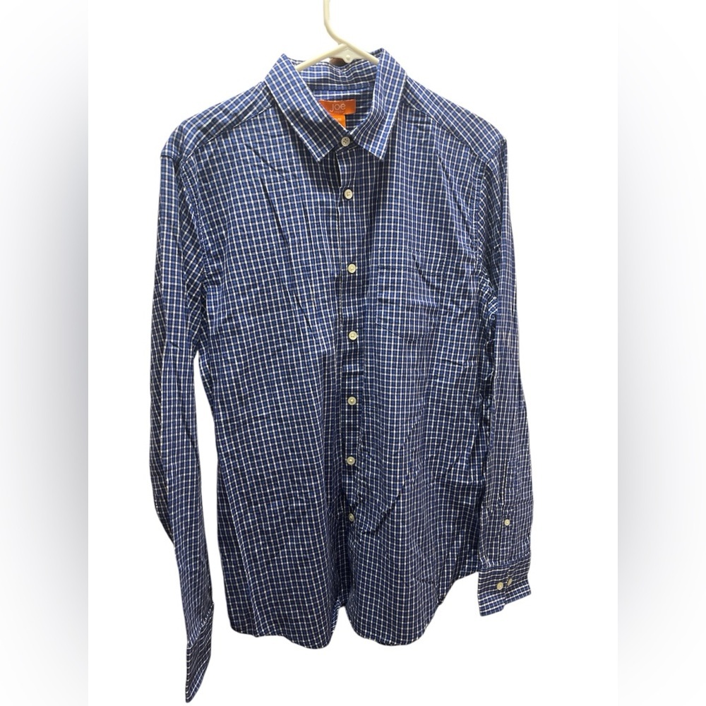 Joe fresh 100% cotton blue button down shirt size medium
